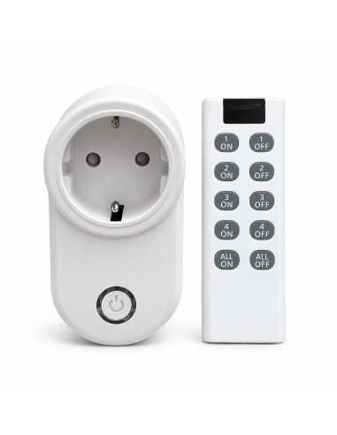Télécommandée pour prise radio 433MHz - 15A