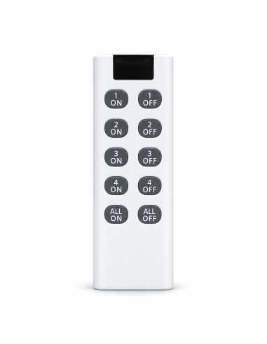 Télécommandée pour prise radio 433MHz - 15A