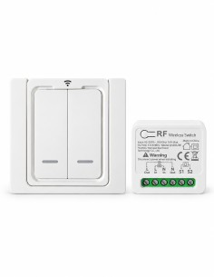 Micro-Module télécommandable sans fil 433MHz - 16A Générique - 1 2