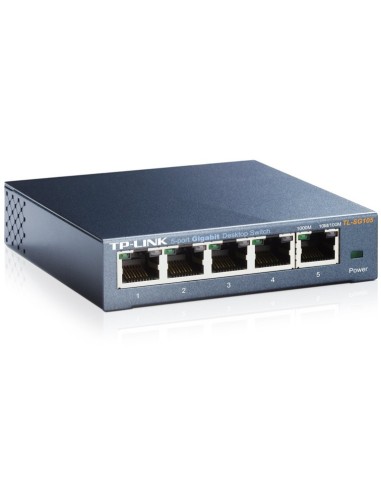 Switch de bureau 5 ports 10/100/1000Mbps - Boîtier métal - TL-SG105 - multiprise ethernet