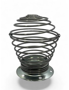 Spire de blindage champ électrique pour ampoule E27 Lampeblindée.fr - 1