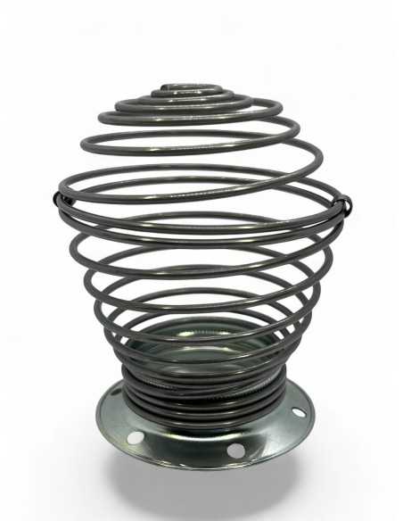 Spire de blindage champ électrique pour ampoule E27 Lampeblindée.fr - 1
