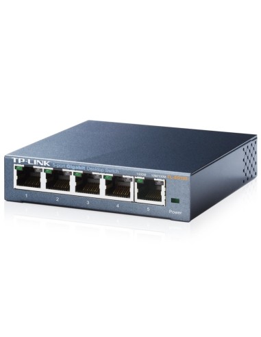 Switch de bureau 5 ports 10/100/1000Mbps - Boîtier métal - TL-SG105 - multiprise ethernet