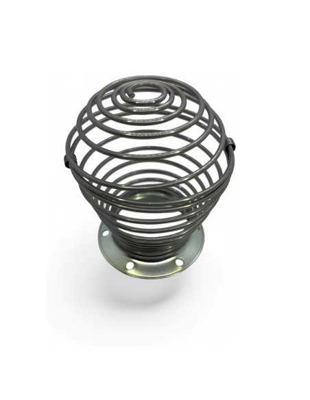 Spire de blindage champ électrique pour ampoule E27 Lampeblindée.fr - 6