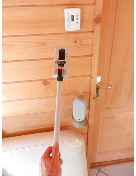 Détecteur d'ondes électromagnétiques ME3830B avec perchette isolante économique