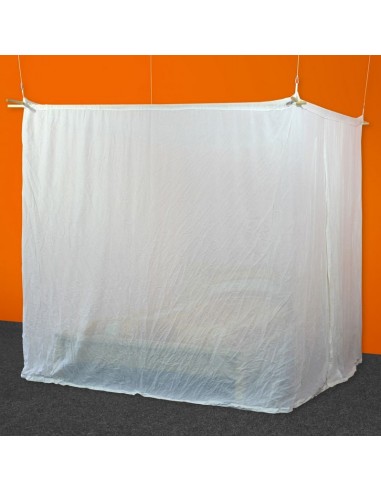 Baldaquin anti-ondes en tissu Swiss Shield Naturell (cabine 2 places)