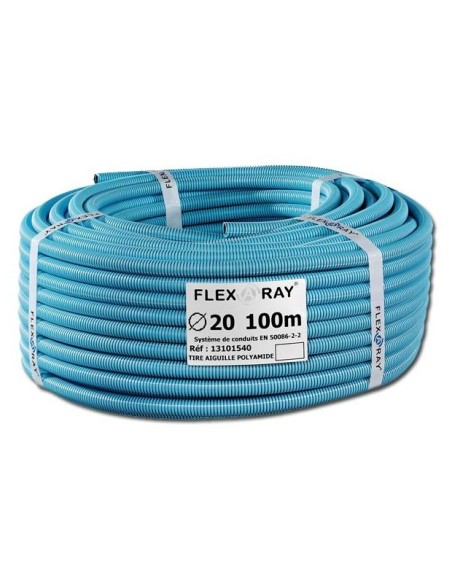 Gaine blindée FLEXARAY+ anti-rayonnement électrique diamètre 16mm (ICT16 + fil semi-conducteur) Gaine blindée FLEXARAY+ anti-rayonnement électrique diamètre 16mm (ICT16 + fil semi-conducteur)