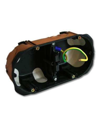 boîtier blindé pour cloisons sèches double étanche à l'air 67x40 entraxe 71