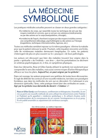 La médecine symbolique - Le chaînon manquant, de Rose et Gilles Gandy