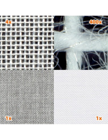 Baldaquin anti-ondes en tissu Swiss Shield Naturell (cabine 1 place)