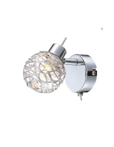 Boule 33w Chromée Blindées Appliques Type Spot Tressée G9 fb76gyY