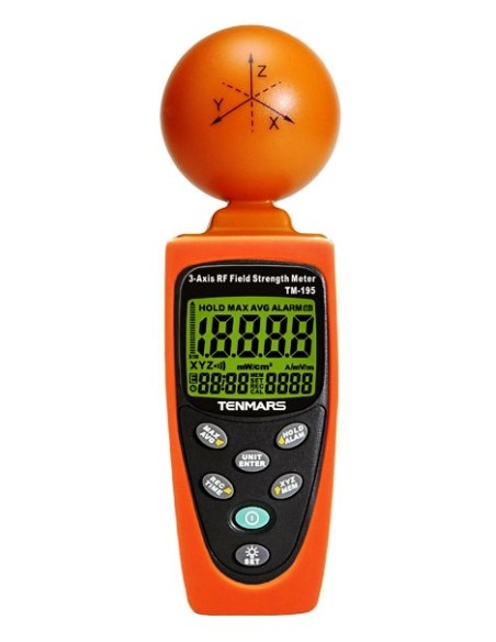 Détecteur d'ondes électromagnétiques hautes fréquences Tenmars TM-195 Détecteur d'ondes électromagnétiques hautes fréquences Tenmars TM-195