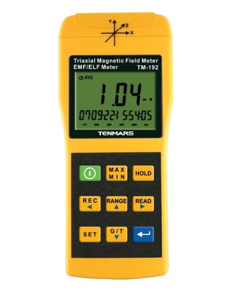 Détecteur de champ magnétique BF tri-dimensionnel Tenmars TM192