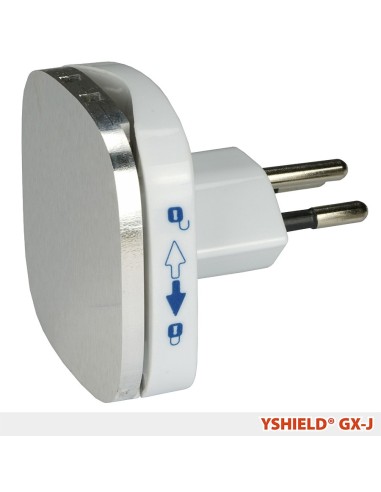 Prise de mise à la terre GX-J Yshield Prise de mise à la terre GX-J pour prises murales de type Suisse, Liechtenstein