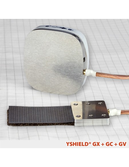 Prise de mise à la terre GX-J Yshield Prise de mise à la terre GX-J pour prises murales de type Suisse, Liechtenstein