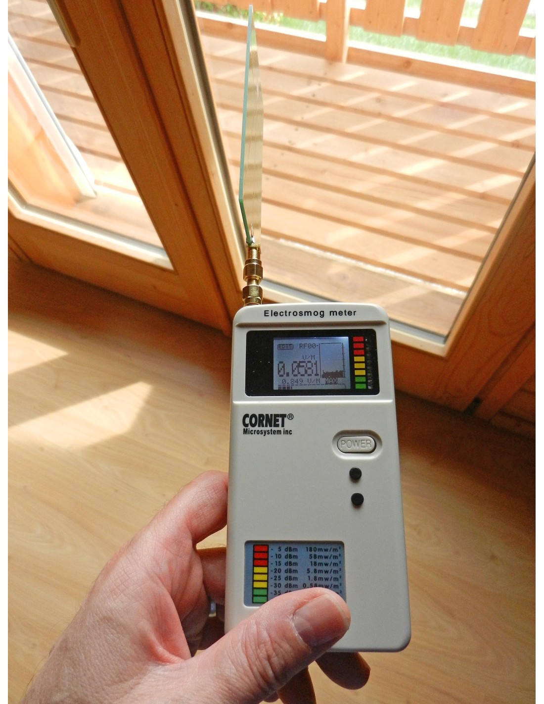 Pack mesureur d'ondes électromagnétiques ED85EXS + antenne BAT8