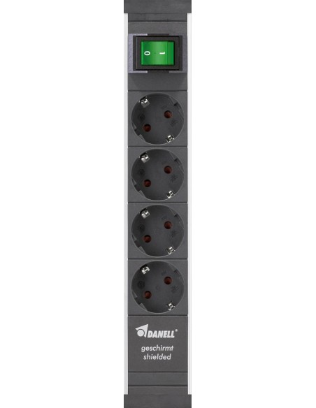 Multiprise blindée 4 blocs Danell