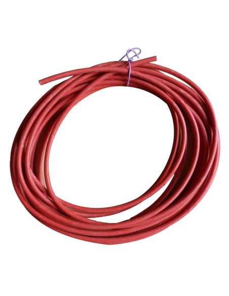 Fil blindé 16 mm² Rouge pour installation électrique biocompatible
