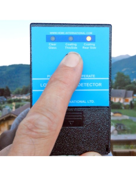 Détecteur de vitrages faible émissivité (Low E)