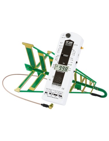 HFE59B : Mesure professionnelle des HF de 27 MHz à 3300 MHz avec tous les accessoires