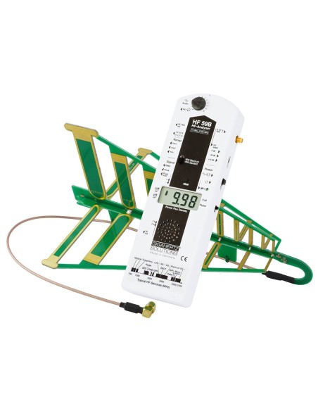 HFE59B : Mesure professionnelle des HF de 27 MHz à 3300 MHz avec tous les accessoires