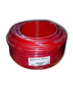 Fil blindé rigide 6 mm² Rouge pour installation électrique biocompatible - H07V-R - à la coupe au mètre OMERIN - 1 2