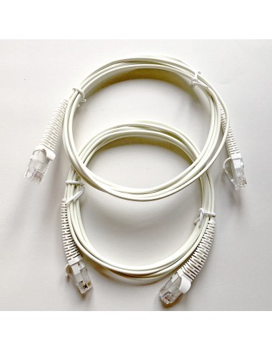 Kit HD de câblage Gigabit Ethernet ultrafin avec connecteurs muraux