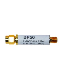 Filtre passe bande 5 à 6 GHz - BP56 Gigahertz Solutions