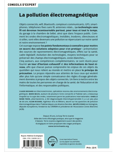 La pollution électromagnétique : Santé, législation, protection ondes La pollution électromagnétique : Santé, législation, protection ondes