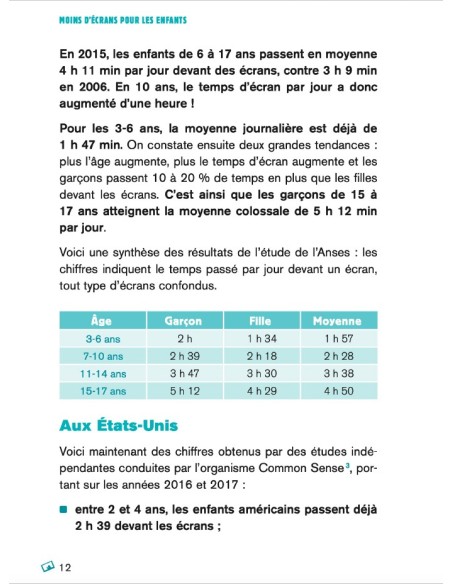 Moins d'écrans pour les enfants, c'est parti !