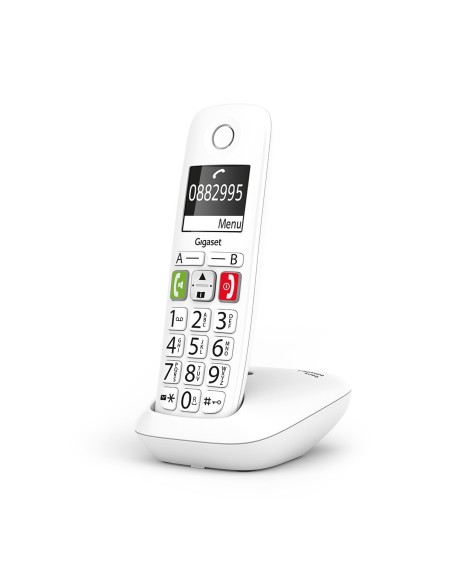 Téléphone sans fil Gigaset E290 Comfort Eco-DECT+ Blanc Téléphone sans fil Gigaset E290 Comfort Eco-DECT+ Blanc