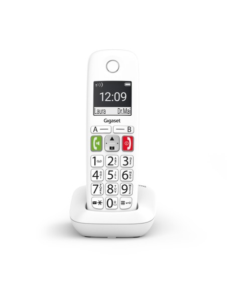 Téléphone sans fil Gigaset E290 Comfort Eco-DECT+ Blanc Téléphone sans fil Gigaset E290 Comfort Eco-DECT+ Blanc