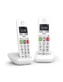 Téléphones sans fil Gigaset E290 Duo Comfort Eco-DECT+ Blanc