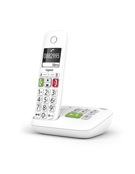 Téléphone sans fil Gigaset E290 avec réponseur Comfort Eco-DECT+ Blanc Téléphone sans fil Gigaset E290 avec réponseur Comfort Eco-DECT+ Blanc