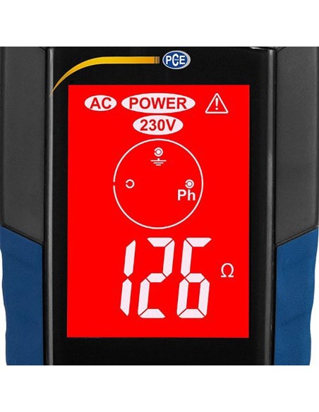 Contrôleur de terre et continuités PCE-ECT-50