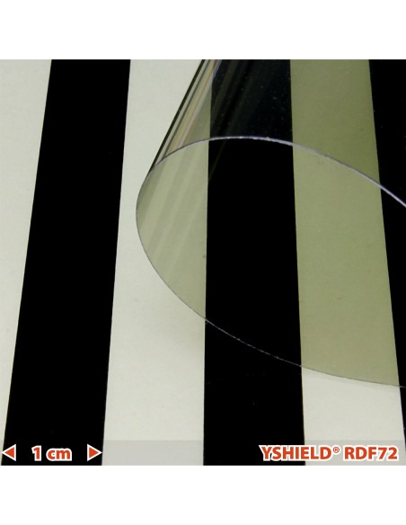 Film anti ondes pour fenêtres RDF72-152, transmission de lumière 72%