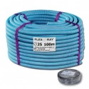 Gaine blindée FLEXARAY+ anti-rayonnement électrique diamètre 20mm (ICT20 + fil semi-conducteur)