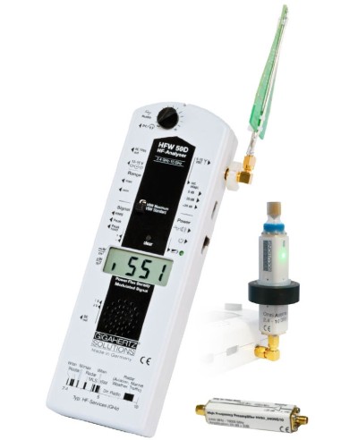 Kit Hautes Fréquences ultra large bande HFEW59BD Plus Gigahertz Solutions