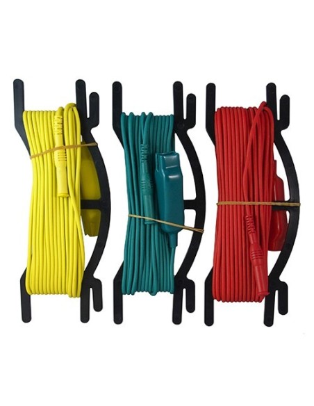 Contrôleur de terre avec piquets PCE-ERT-10