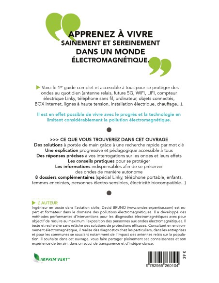 Comment se protéger des ondes électromagnétiques ? - Guide complet - David BRUNO  Comment se protéger des ondes électromagnétiques ? - Guide complet - David BRUNO