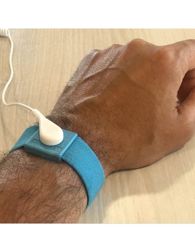 Bande de corps de mise à la terre earthing, pour cheville ou poignet