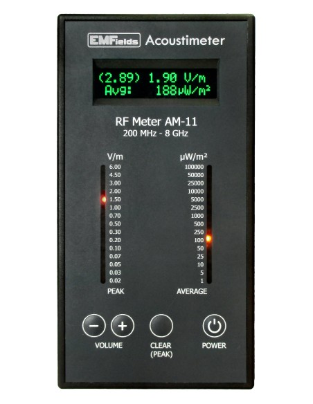 Acoustimeter AM-11 EMFields - Mesureur hautes fréquences large bande (200 Mhz à 8 GHz)