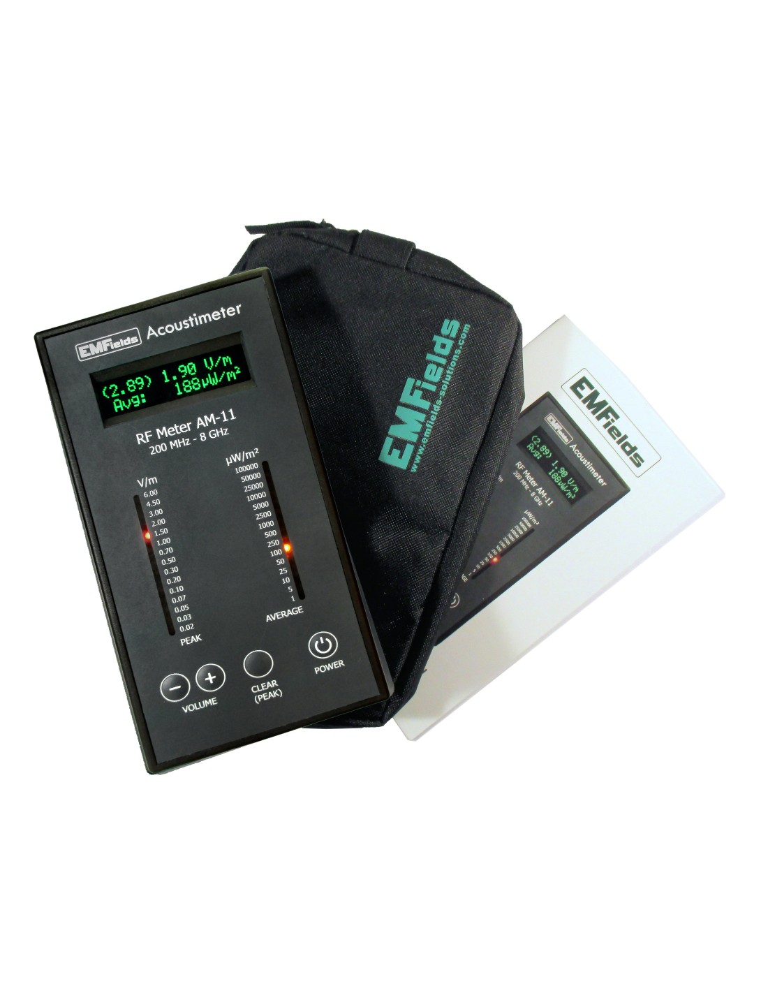 Détecteur mesureur hautes fréquences acoustimètre AM11 EMFields AM11