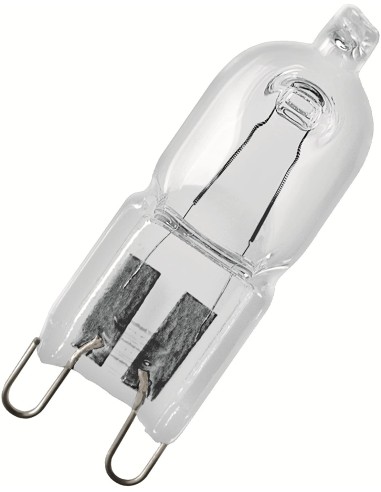 Ampoule G9 Halogène Osram 33W Equiv 40W, 460lm,  2700°K