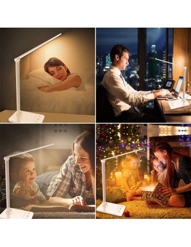 Lampe de bureau LED rechargeable USB
