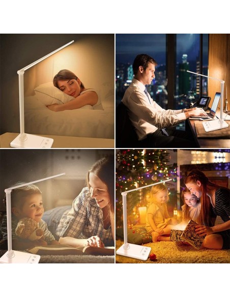 Lampe de bureau LED rechargeable USB