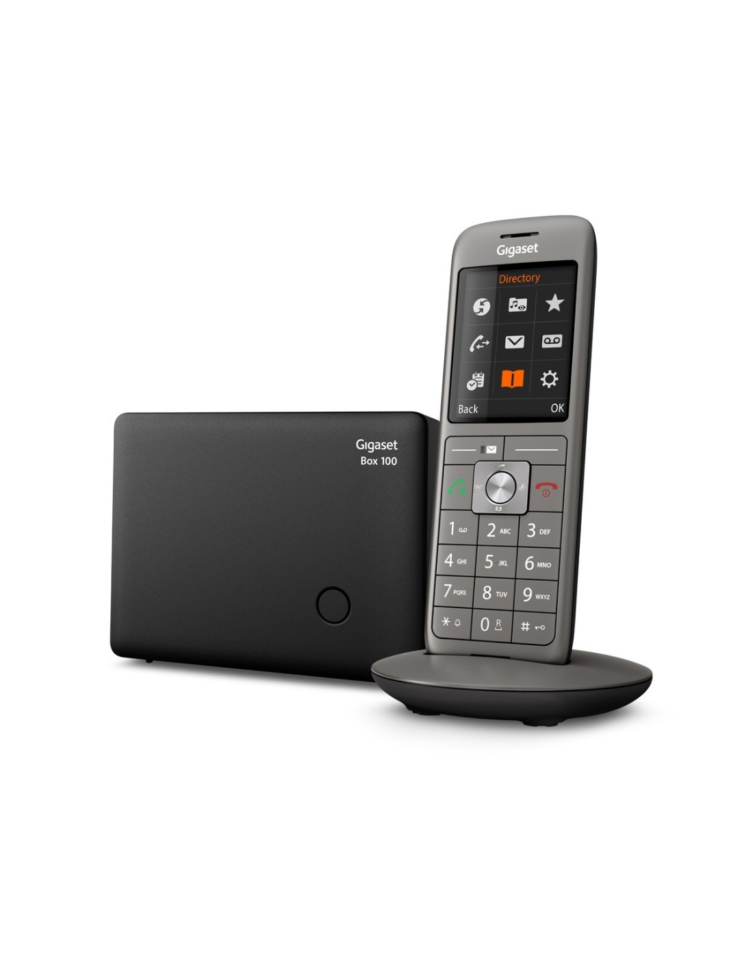 Téléphone sans fil Gigaset CL660 Anthracite - mode ECO DECT+