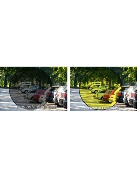 Lunettes Clip-on PRiSMA® DRiVE jour et nuit pour conduire