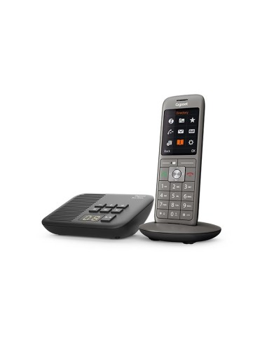 Téléphone sans fil Gigaset CL660 Anthracite avec répondeur Téléphone sans fil Gigaset CL660 Anthracite avec répondeur