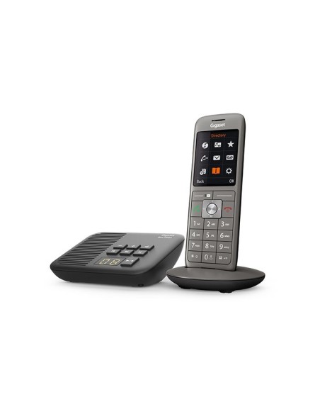 Téléphone sans fil Gigaset CL660 Anthracite avec répondeur Téléphone sans fil Gigaset CL660 Anthracite avec répondeur